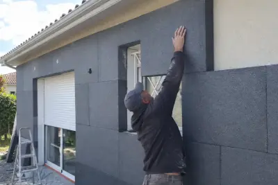Isolation thermique par l'extérieur d'une façade